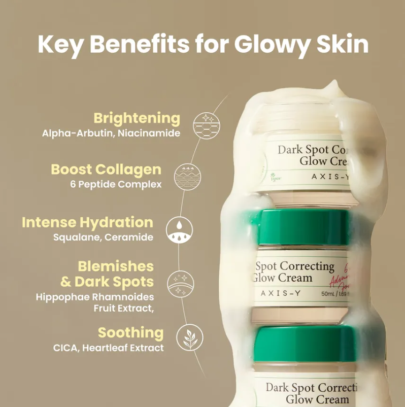 AXIS-Y – Crema Dark Spot Correcting Glow Cream (50ml)