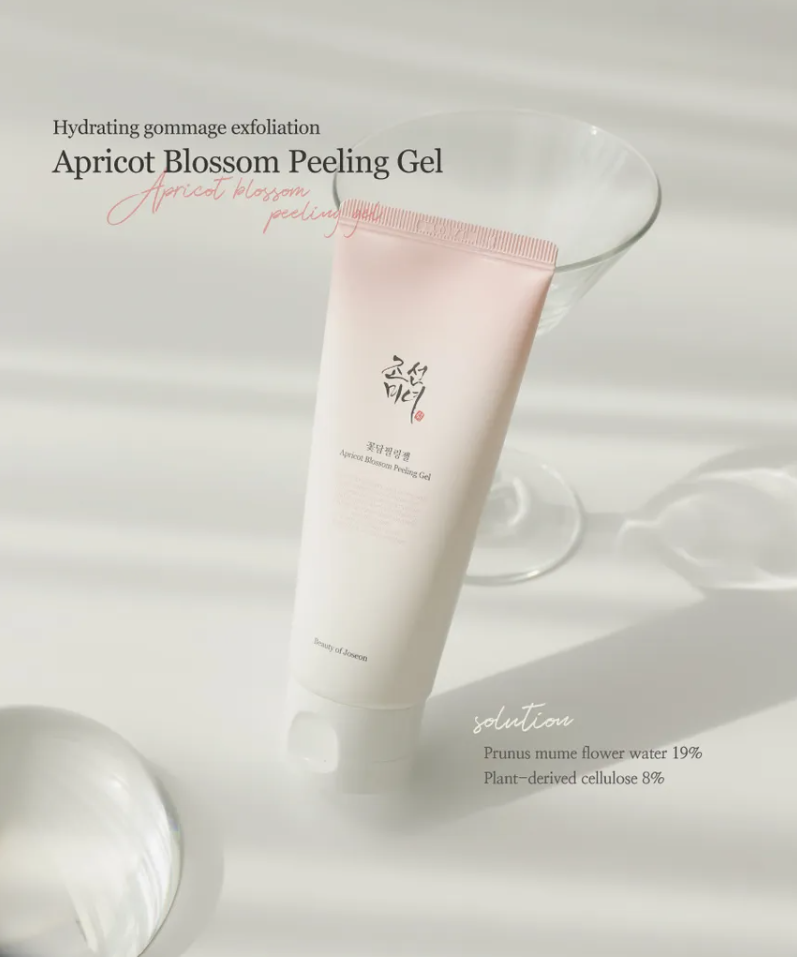 Beauty of Joseon Apricot Blossom Peeling Gel (100ml) – Exfoliante Suave Iluminador