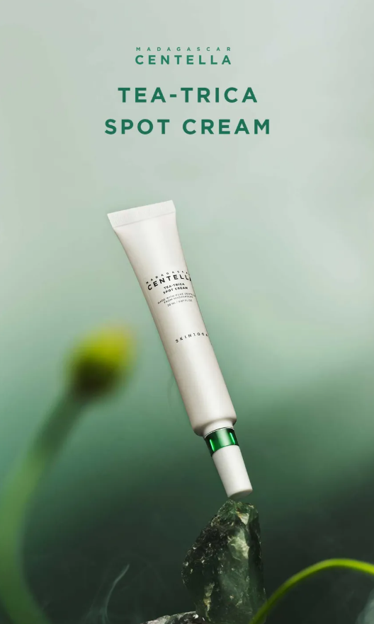 SKIN1004 Madagascar Centella Tea-Trica Spot Cream (20ml) – Tratamiento Anti Acné Calmante