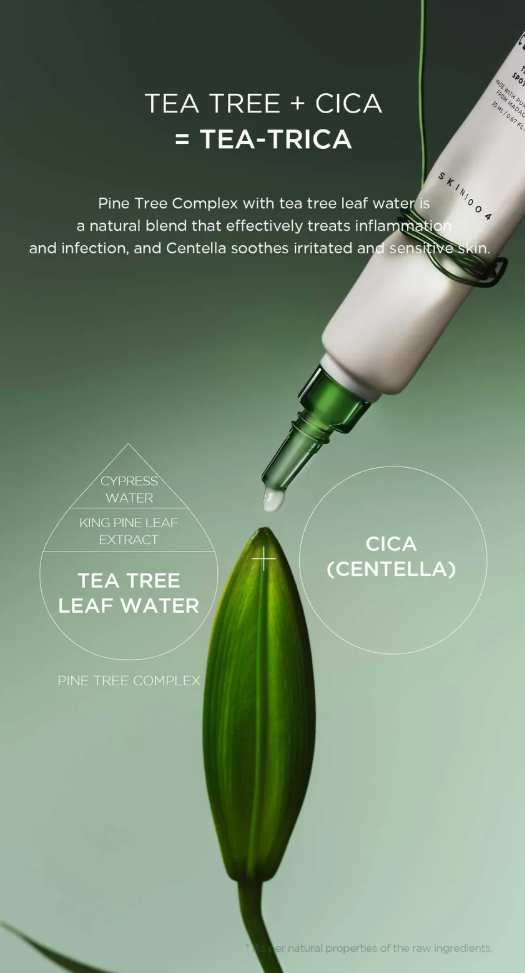 SKIN1004 Madagascar Centella Tea-Trica Spot Cream (20ml) – Tratamiento Anti Acné Calmante