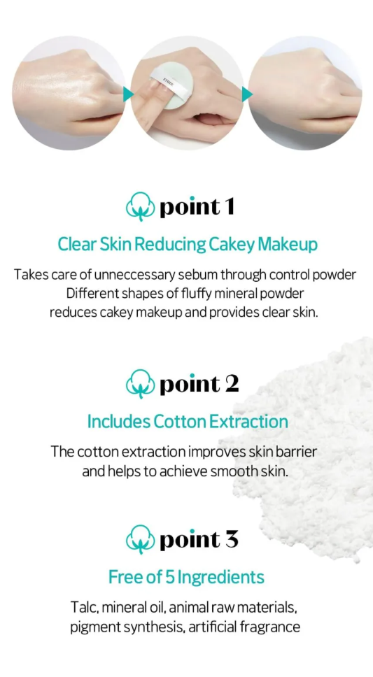 ETUDE Zero Sebum Drying Powder (4g) – Polvo Matificante Control Sebo