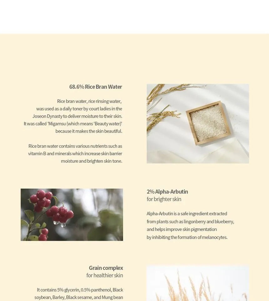 Beauty of Joseon - Sérum aclarante Glow Deep (Rice + Alpha Arbutin 30ml) [prt-43]