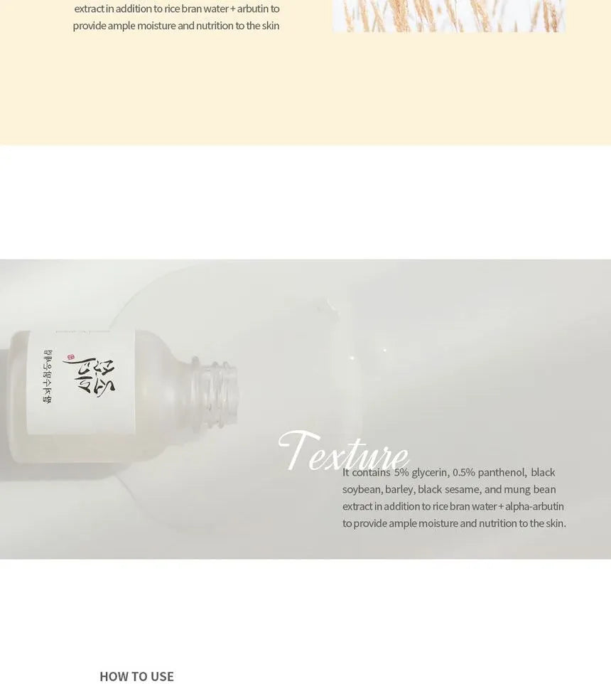 Beauty of Joseon - Sérum aclarante Glow Deep (Rice + Alpha Arbutin 30ml) [prt-43]