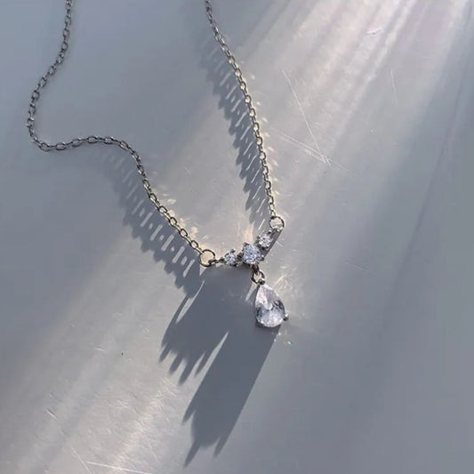 Collar Gota de Luz (plata 925) [prt-142]