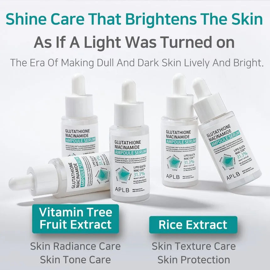 APLB Ampoule Serum 40ml - Ampolla Facial con Glutatión y Niacinamida [prt-244]