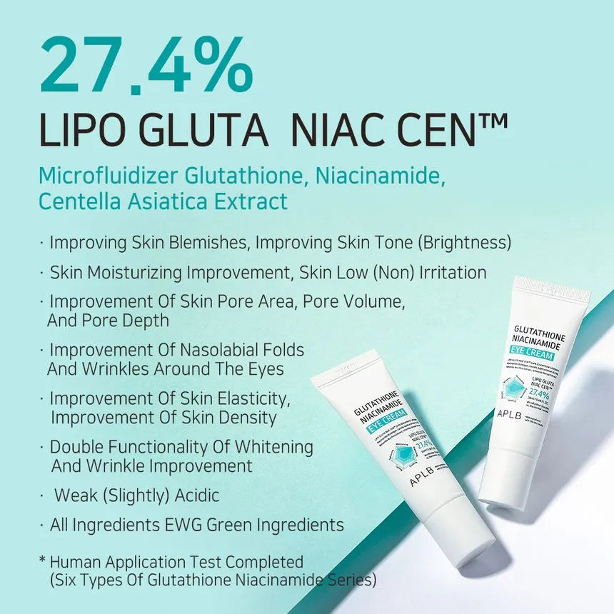 APLB - Crema Contorno de Ojos Glutathione Niacinamide Eye Cream [20ml]