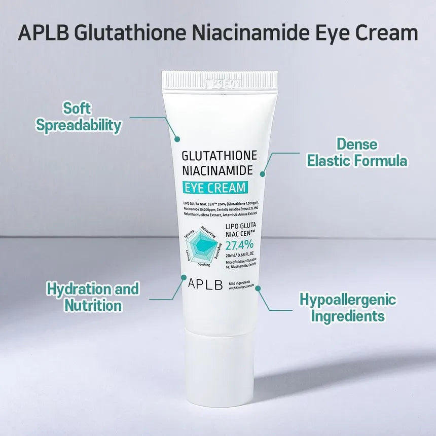 APLB - Crema Contorno de Ojos Glutathione Niacinamide Eye Cream [20ml]