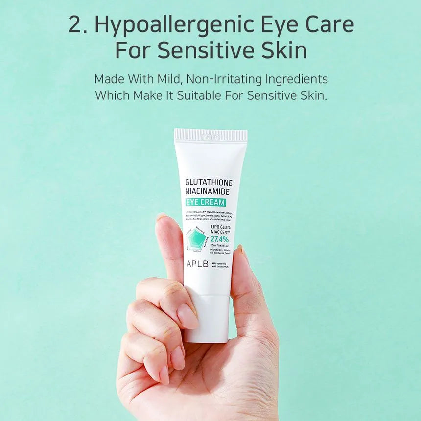 APLB - Crema Contorno de Ojos Glutathione Niacinamide Eye Cream [20ml]