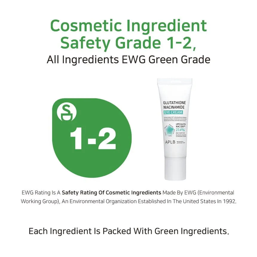 APLB - Crema Contorno de Ojos Glutathione Niacinamide Eye Cream [20ml]