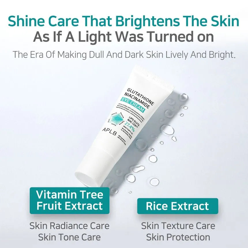 APLB - Crema Contorno de Ojos Glutathione Niacinamide Eye Cream [20ml]