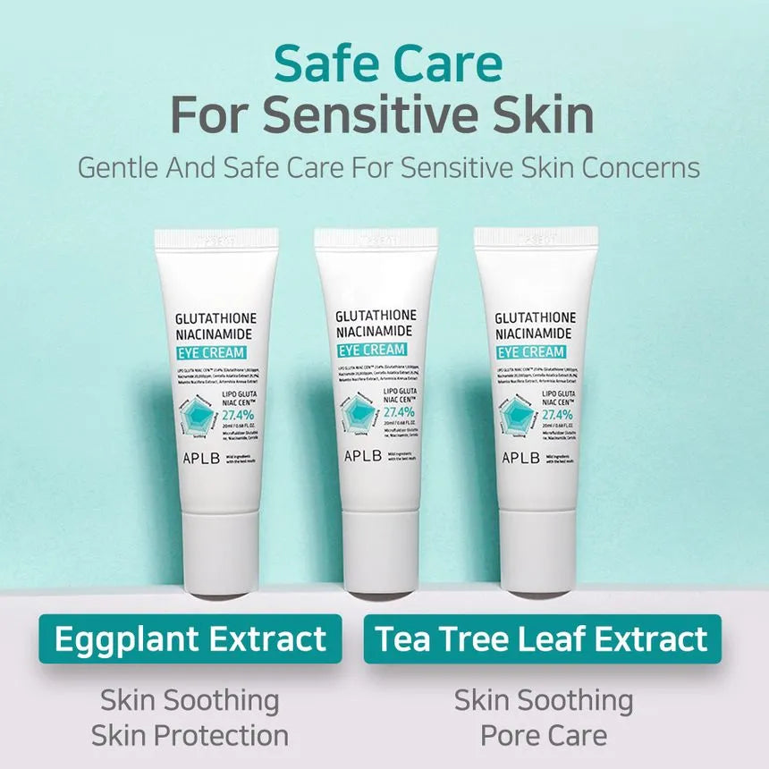 APLB - Crema Contorno de Ojos Glutathione Niacinamide Eye Cream [20ml]