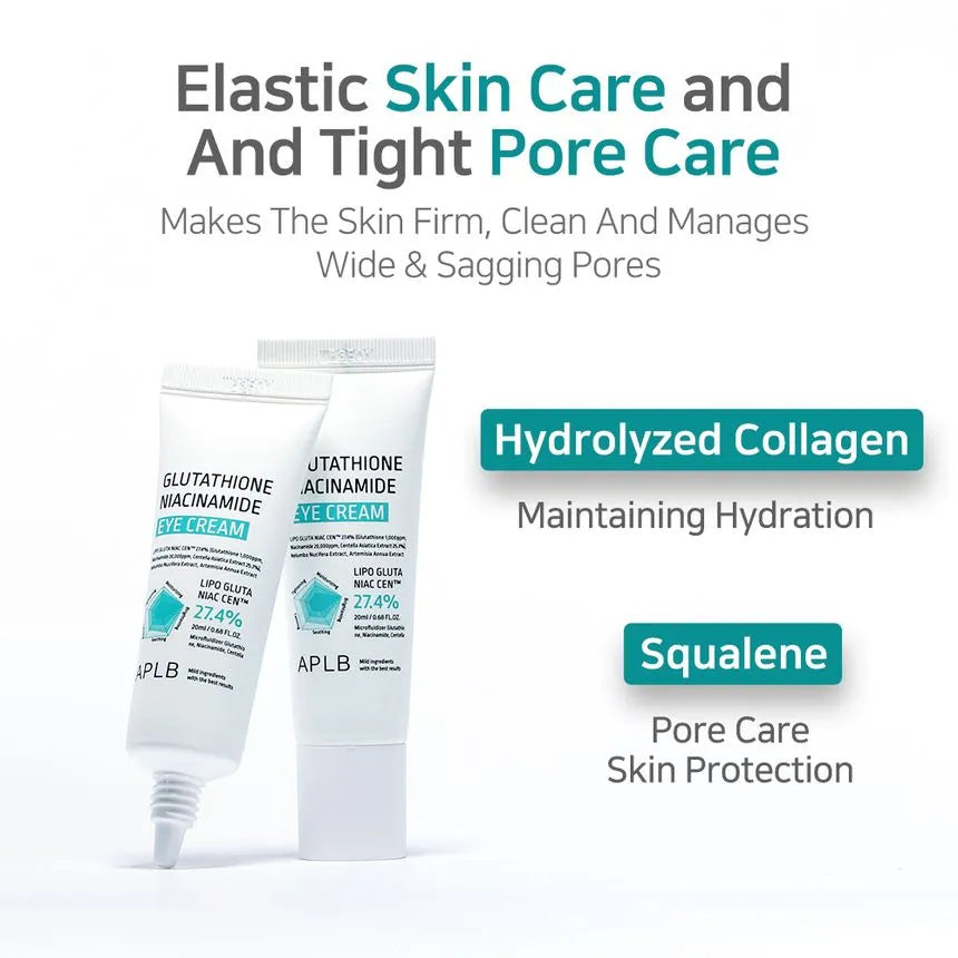 APLB - Crema Contorno de Ojos Glutathione Niacinamide Eye Cream [20ml]