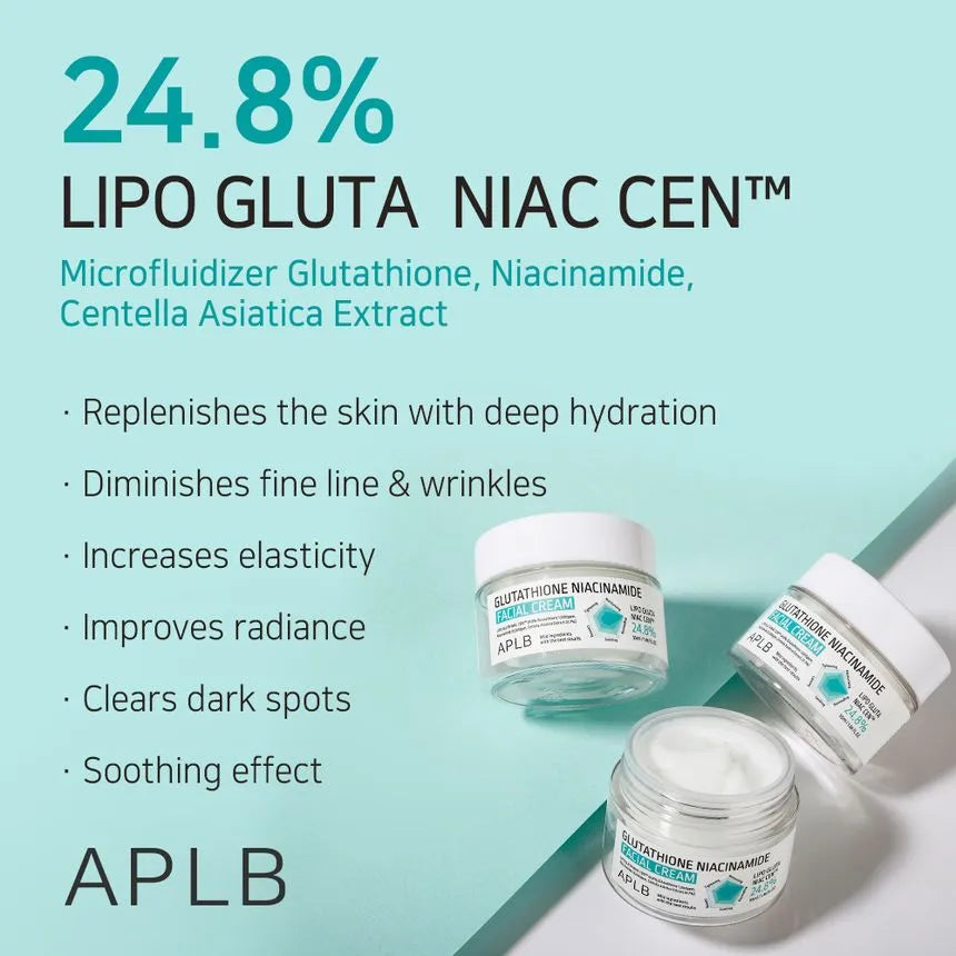 APLB - Crema Facial Glutathione Niacinamide Facial Cream (55ml)