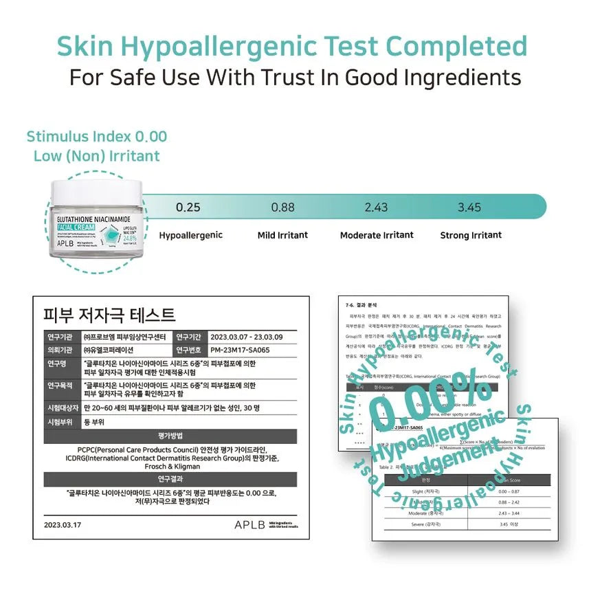 APLB - Crema Facial Glutathione Niacinamide Facial Cream (55ml)