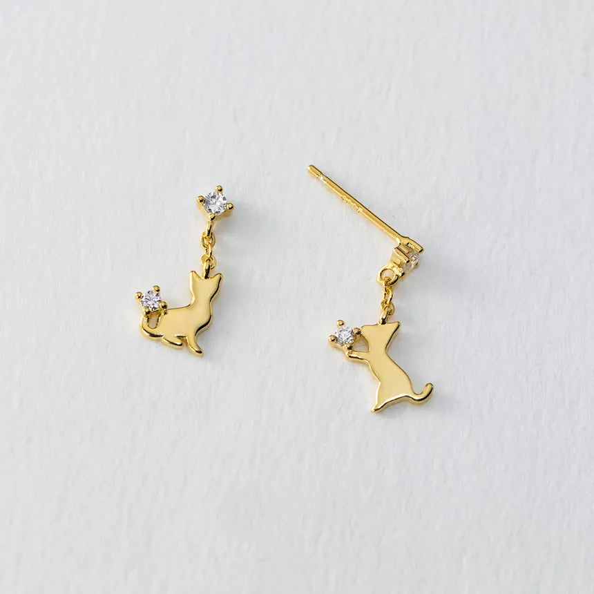 Aretes Magia Gatuna (plata 925) [prt-92]