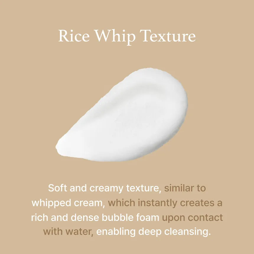I'm from Rice Whip Facial Cleanser 150ml – Limpiador Facial con Arroz de Yeoju [prt-261]