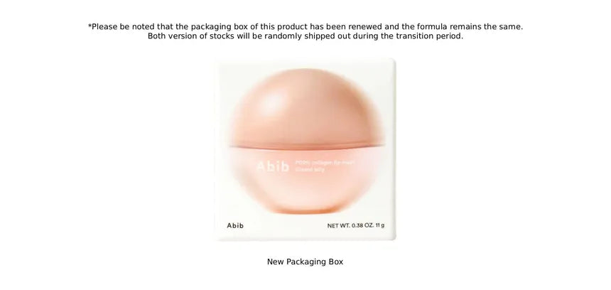 Abib PDRN Collagen Lip Mask Glazed Jelly – Mascarilla Labial