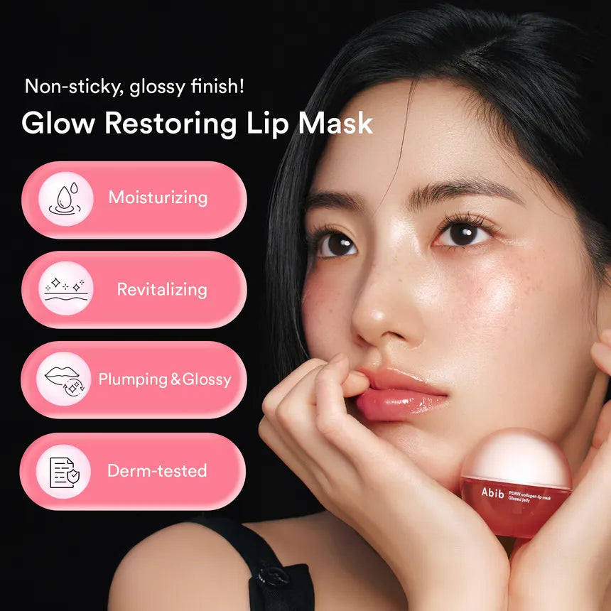 Abib PDRN Collagen Lip Mask Glazed Jelly – Mascarilla Labial