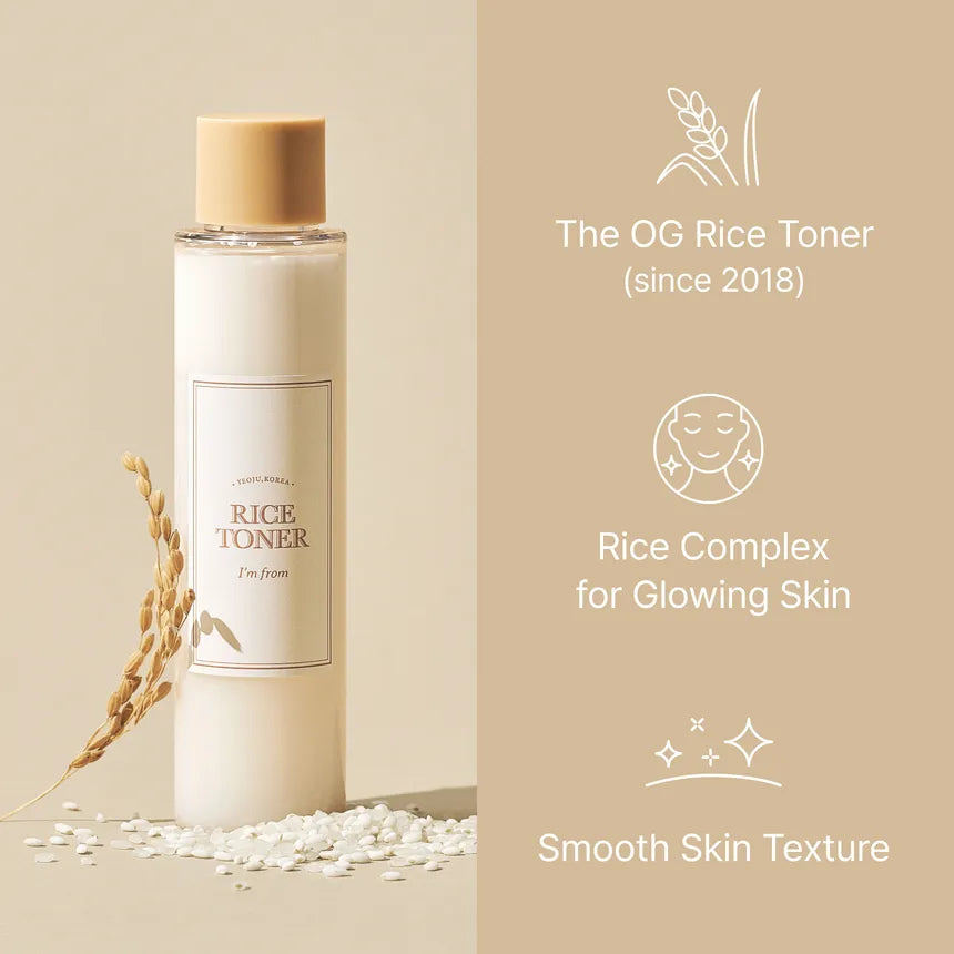 I’m From Rice Toner – Tónico de Arroz Hidratante e Iluminador (150ml)