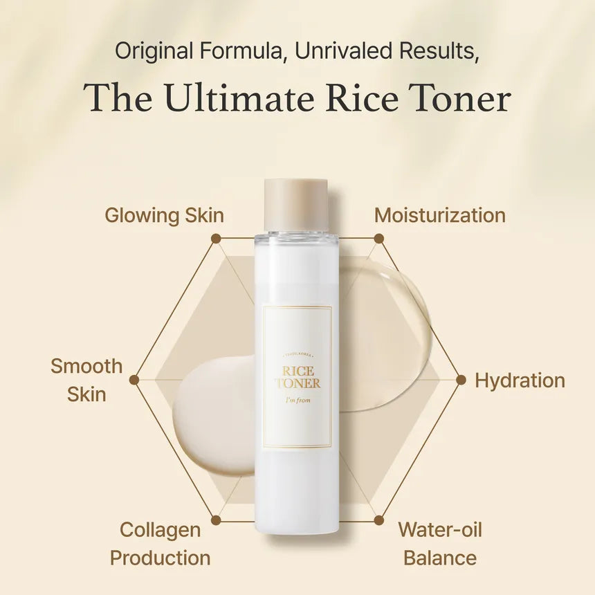 I’m From Rice Toner – Tónico de Arroz Hidratante e Iluminador (150ml)