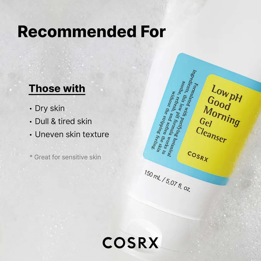 COSRX – Low pH Good Morning Gel Cleanser (150ml)
