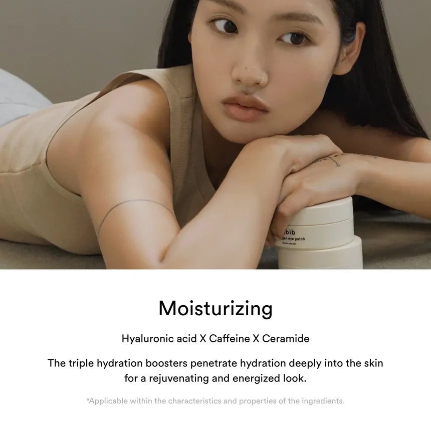 Abib - Collagen Eye Patch Jericho Rose Jelly [60 pcs] - Parches de hidrogel hidratantes y reafirmantes para ojos