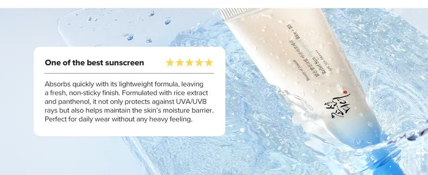 Beauty of Joseon Relief Sun Aqua-Fresh SPF50+ PA++++ – Protector Solar Hidratante con Agua de Arroz (50ml)