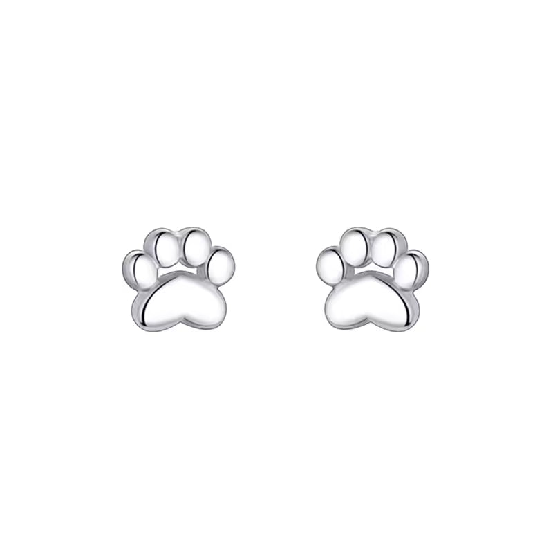Aretes Huella de Gato (plata 925) [prt-232]