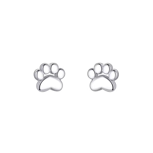 Aretes Huella de Gato (plata 925) [prt-232]