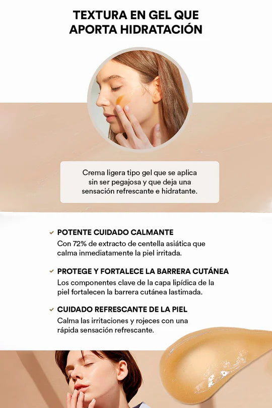 SKIN 1004 - Crema Hidratante con Centella Asiática Madagascar Centella Soothing Cream 30ml [prt-179]