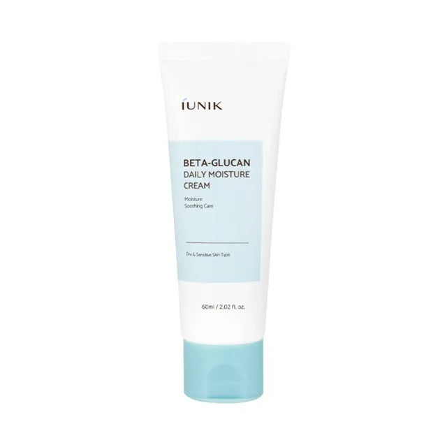 iUNIK Beta-Glucan Daily Moisture Cream (60ml) – Crema hidratante reparadora y calmante