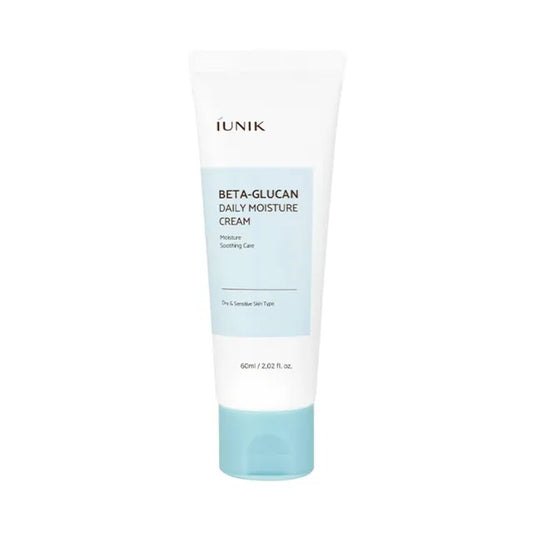 iUNIK Beta-Glucan Daily Moisture Cream (60ml) – Crema hidratante reparadora y calmante