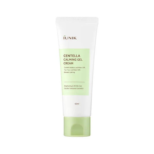 iUNIK Centella Calming Gel Cream (60ml) – Gel hidratante calmante para piel sensible y grasa