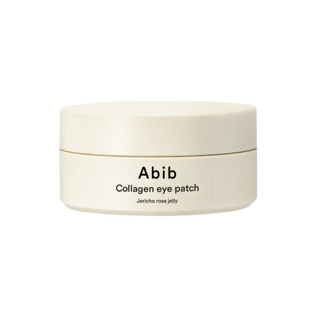 Abib - Collagen Eye Patch Jericho Rose Jelly [60 pcs] - Parches de hidrogel hidratantes y reafirmantes para ojos