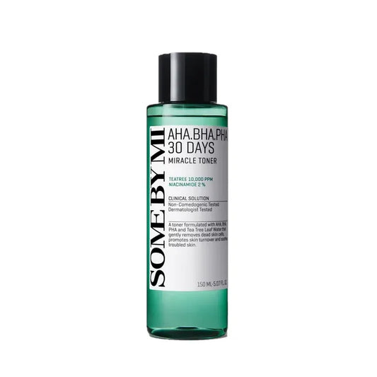 SOME BY MI – Tónico Facial AHA, BHA, PHA 30 Days Miracle Toner (150 ml)
