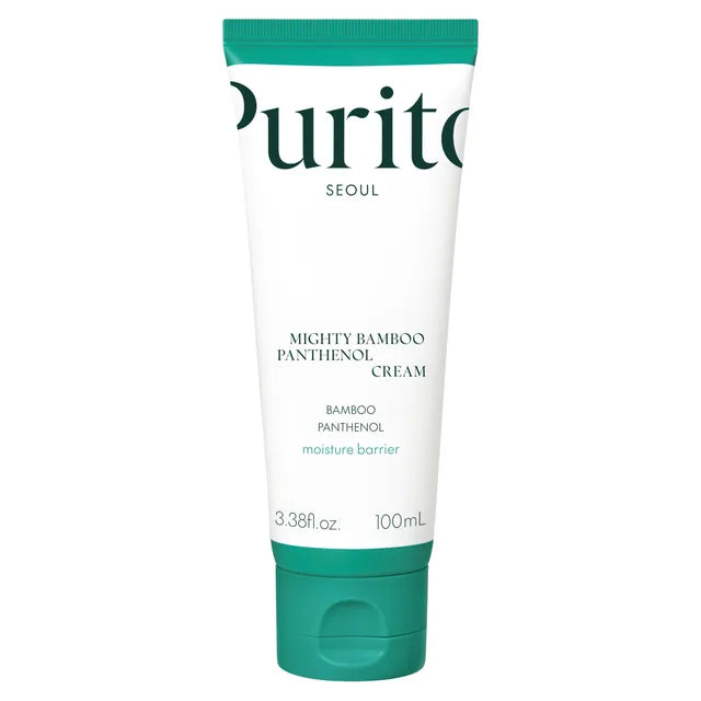 Purito SEOUL - Mighty Bamboo Panthenol Cream (100ml) – Crema hidratante calmante y reparadora de barrera