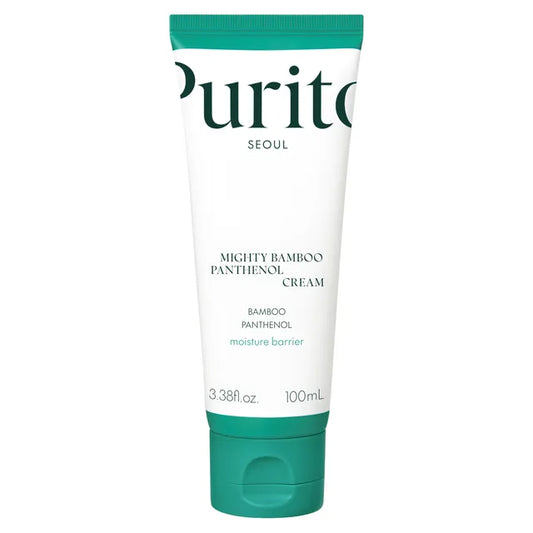 Purito SEOUL - Mighty Bamboo Panthenol Cream (100ml) – Crema hidratante calmante y reparadora de barrera