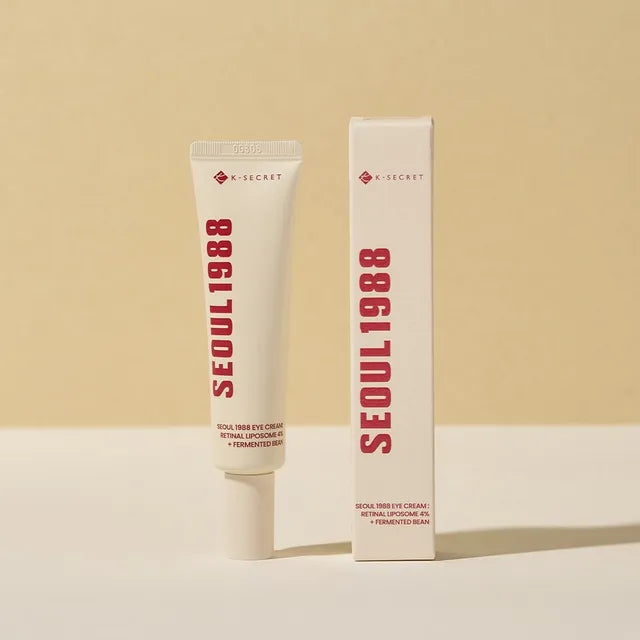 KSECRET – SEOUL 1988 Crema Contorno de Ojos Eye Cream (Retinal Liposome 4% + Fermented Bean)