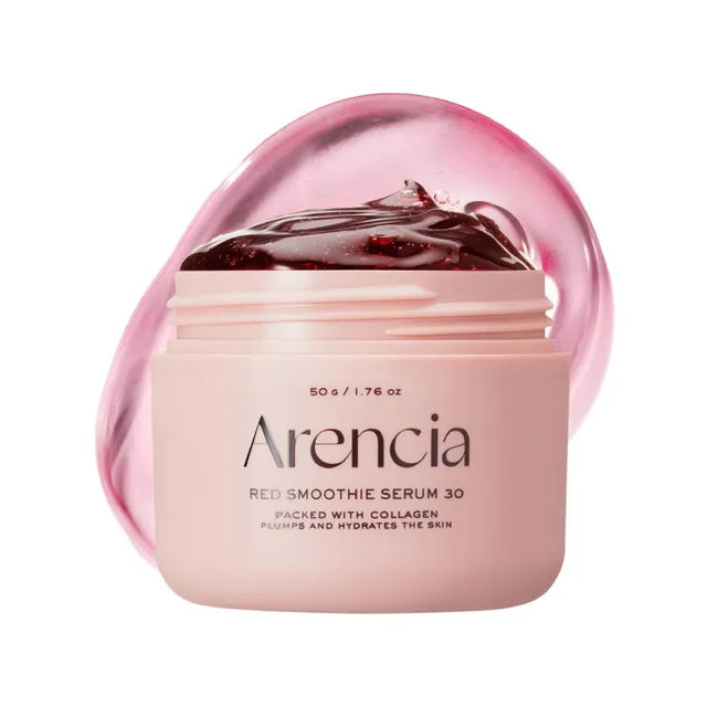Arencia - Fresh Red Smoothie Serum 30 (50g) – Sérum reafirmante e iluminador con colágeno y niacinamida