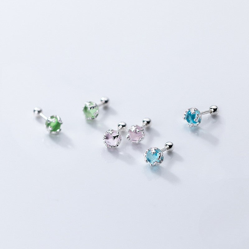 Aretes Bruma Brillante (plata 925) [prt-116]