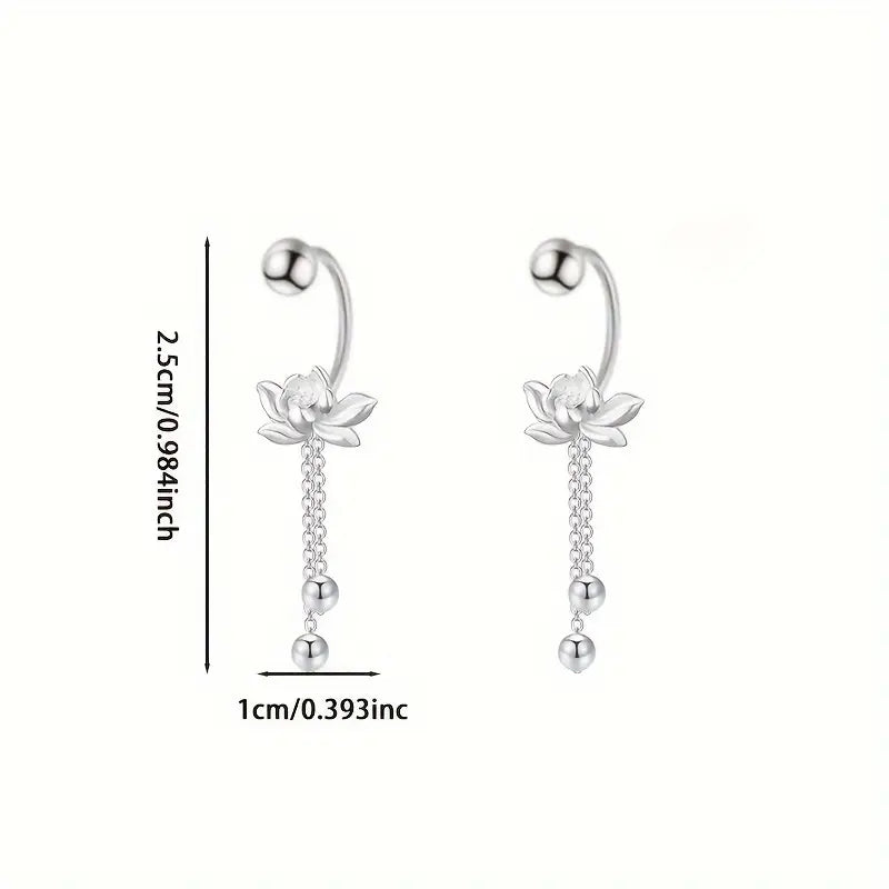 Aretes Flor de Loto [prt-107]
