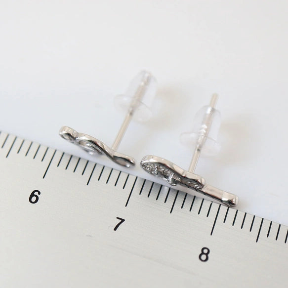 Aretes Melodía (plata 925) [prt-112]