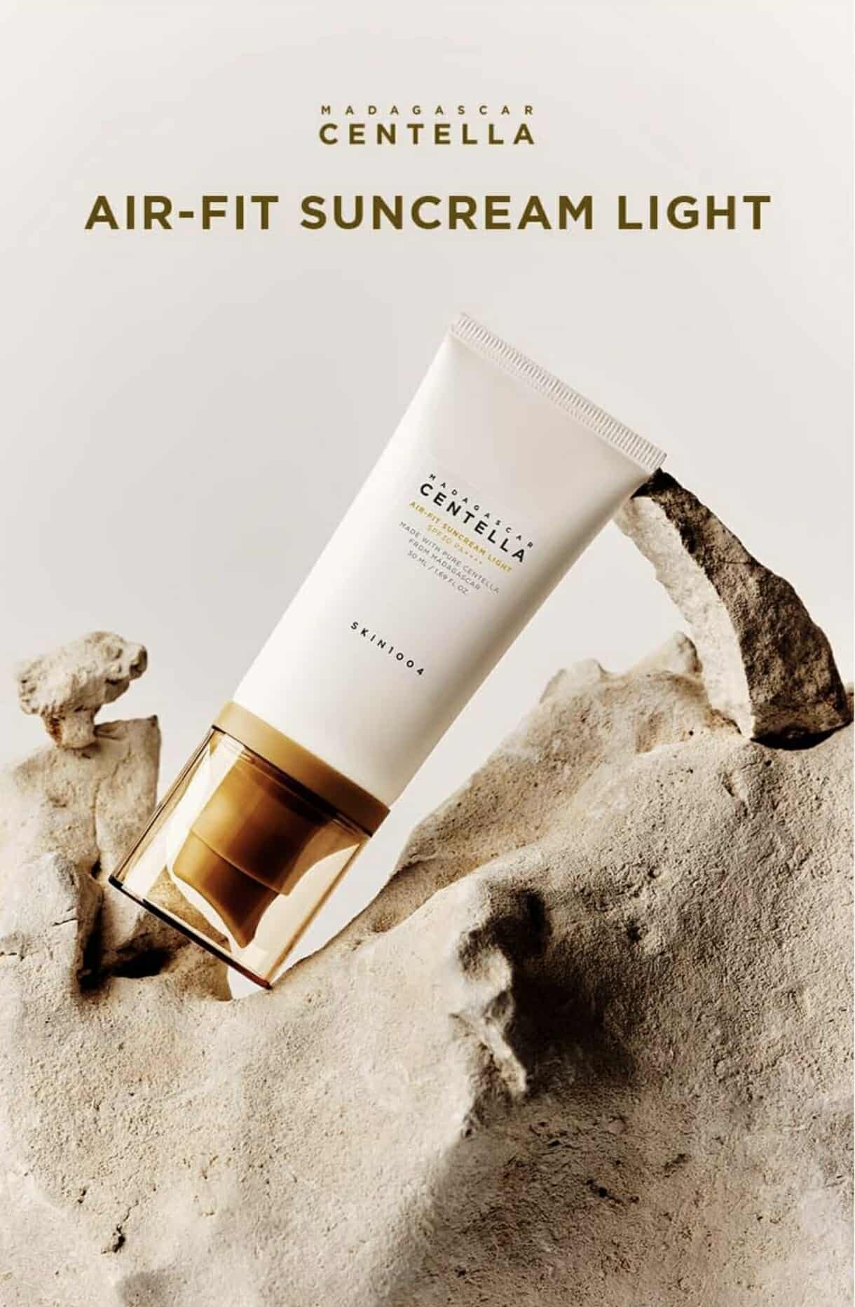 SKIN 1004 – Madagascar Centella Air Fit Suncream Light – Protector solar SPF30 PA++++