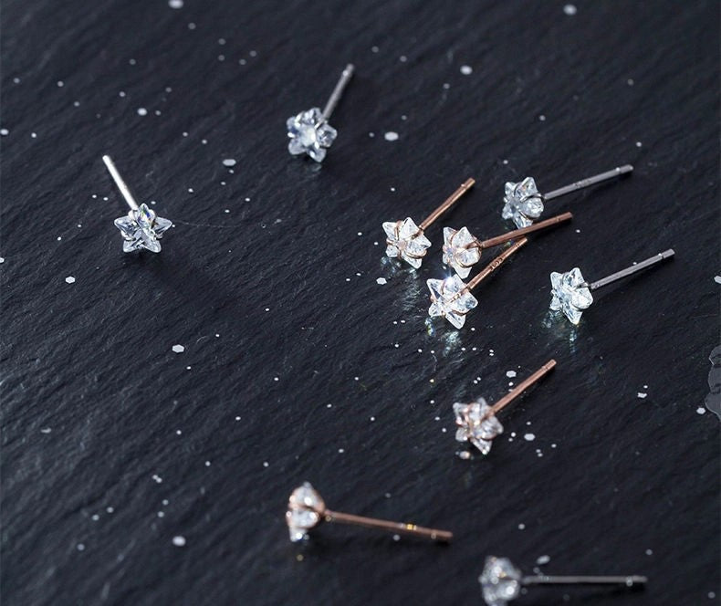 Aretes Estrella Lumina (plata 925) [prt-129]